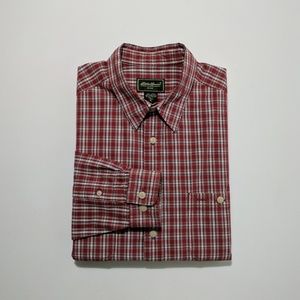 Eddie Bauer Men's Long Sleeve Shirt XL Tall